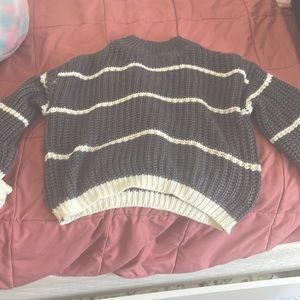 Knitted turtle neck